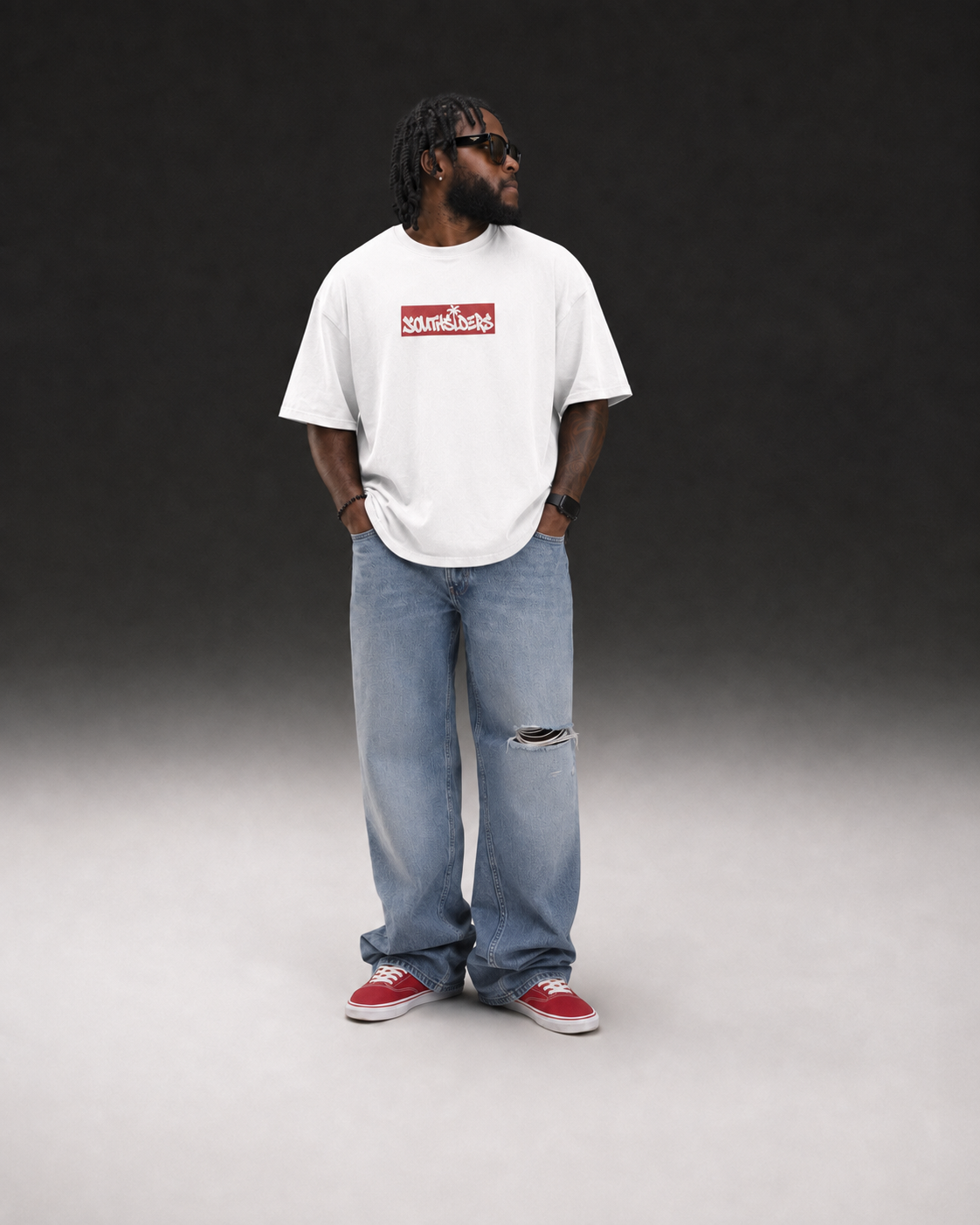 White Southsiders Tee