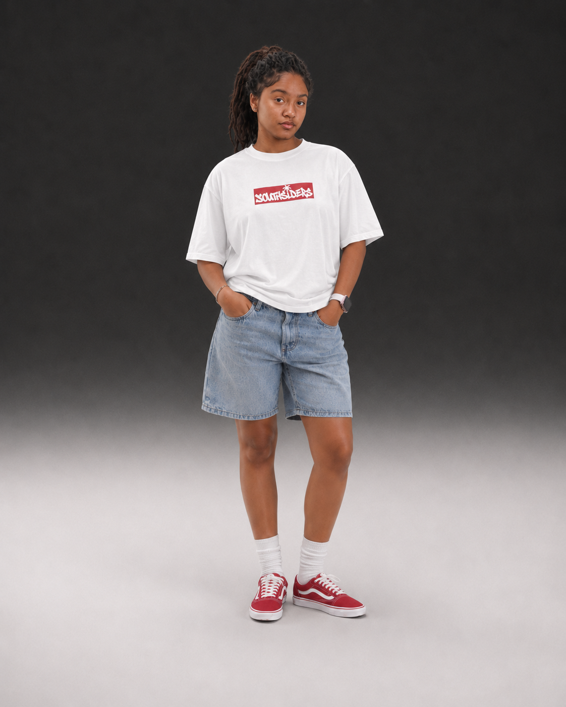 White Southsiders Tee